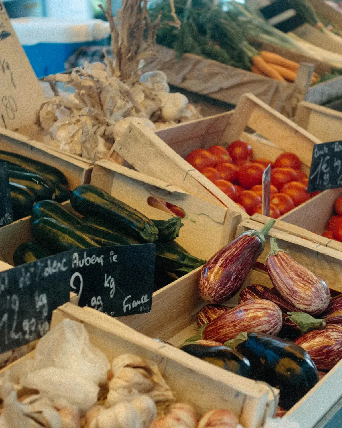 Seasonal produce from Agrofid